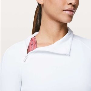 LULULEMON 1/2 ZIP BRISK RUNNING TOP